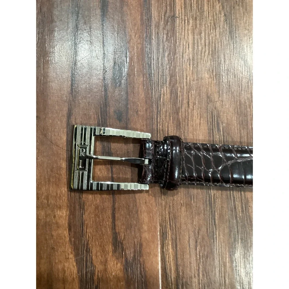 Polo Ralph Lauren Dark  Brown  Belt  Medium Leather